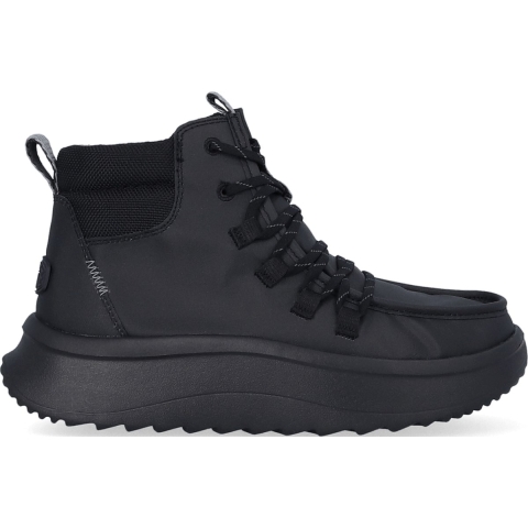 HEYDUDE Boots Dames Wendy Apres Coated Twill Zwart 43 Keperstof