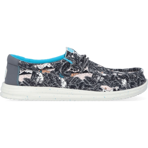 HEYDUDE Instappers Heren Wally H2O Zwart 45 Polyester