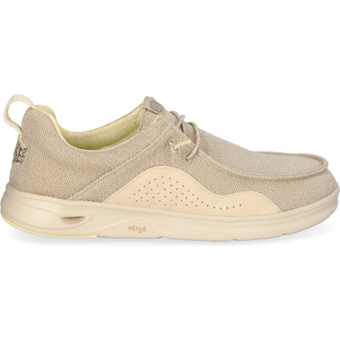 HEYDUDE Instappers Heren Wally Hey2O Mesh Beige 44 Mesh