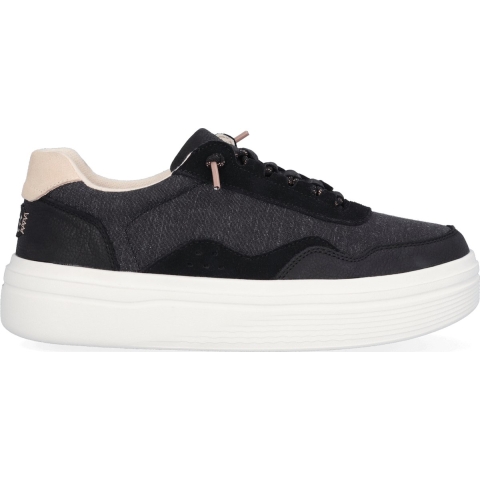 HEYDUDE Sneakers Dames Hudson Lift Sport Zwart 43 Textiel