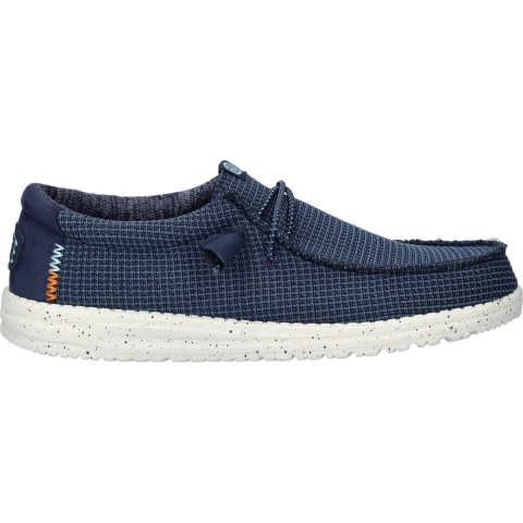 HEYDUDE Instappers Heren Wally Sport Mesh Blauw 43 Mesh