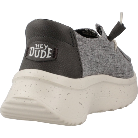 HEYDUDE Instappers Dames Wendy Peak Woven Grijs 40 Textiel