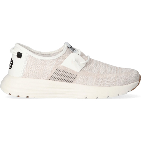 HEYDUDE Sneakers Heren Sirocco Wit 44 Polyester