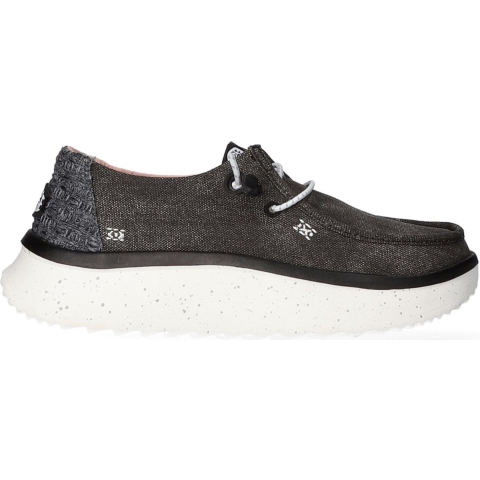 HEYDUDE Instappers Dames Wendy Peak Chambray Zwart 39 Chambray