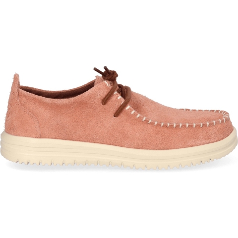 HEYDUDE Instappers Heren Wally NXT Cognac 45 Suède