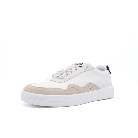 HEYDUDE Sneakers Heren Hudson Canvas Wit 46 Suède