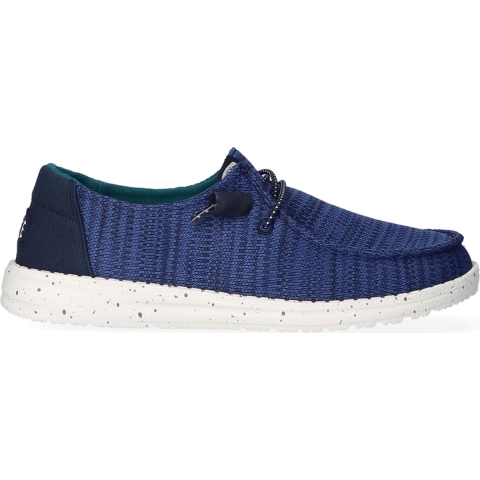 HEYDUDE Instappers Dames Wendy Sport Mesh Blauw 39 Mesh