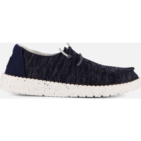 HEYDUDE Instappers Dames Wendy Sox Blauw 38 Polyester