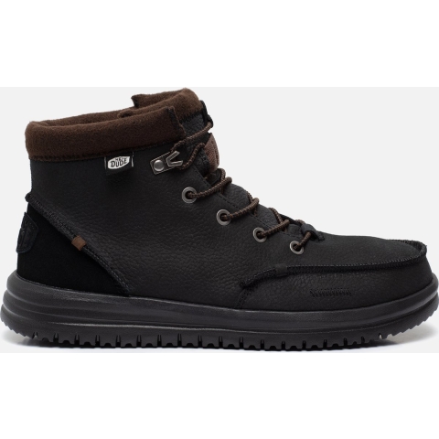 HEYDUDE Boots Heren Bradley Leather Zwart 41 Leer