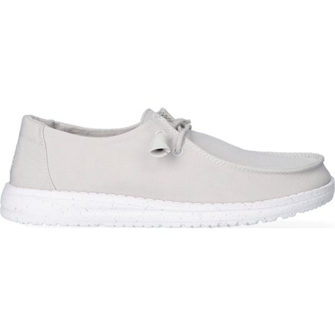 HEYDUDE Instappers Dames Wendy Slub Grijs 42 Canvas
