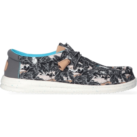HEYDUDE Instappers Heren Wally H2O Zwart 46 Polyester