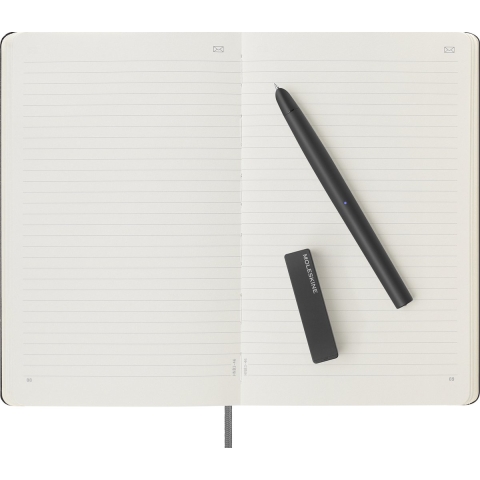 Moleskine Smart Writing Set (2022) met Gelinieerd Zwart Notitieboek