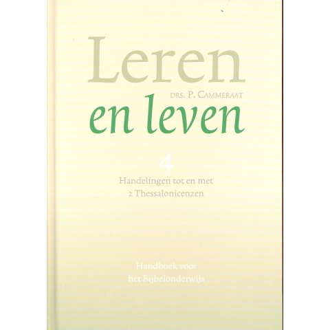 Leren en leven (Hardback)