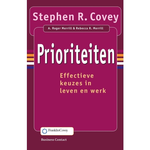 Prioriteiten (Paperback)
