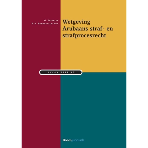 Wetgeving Arubaans straf- en strafprocesrecht (Paperback)