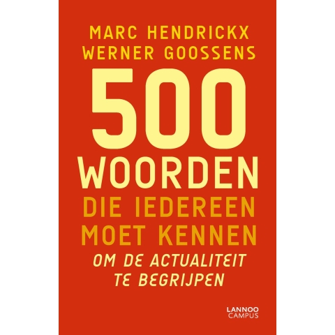 500 woorden die iedereen moet kennen (Paperback)