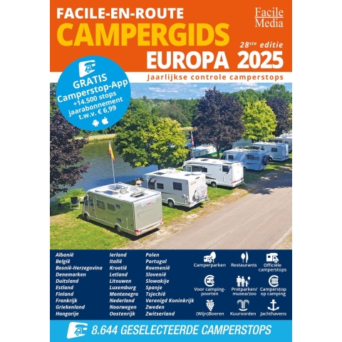 Campergids Europa 2025 (Paperback)