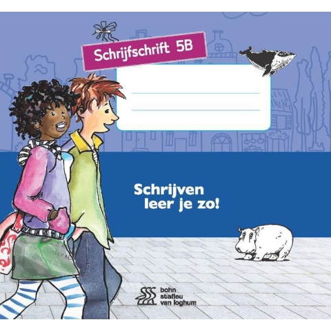 Schrijven leer je zo! Schrijfschrift 5B - 5 stuks (Paperback)
