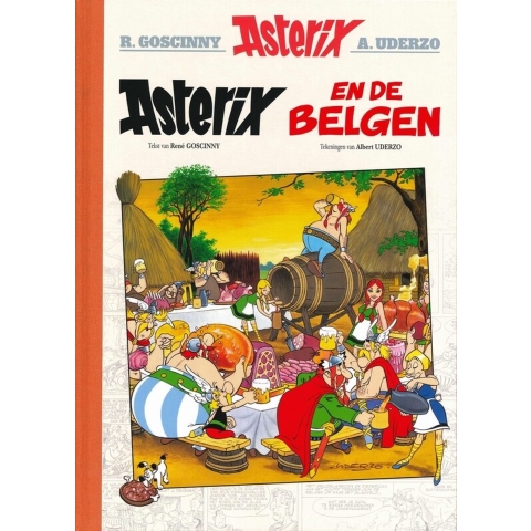 Lu24. asterix en de belgen (luxe editie) (Hardback)