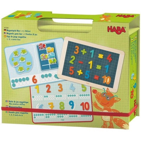 Haba Magneetspeldoos 1,2, tel mee!