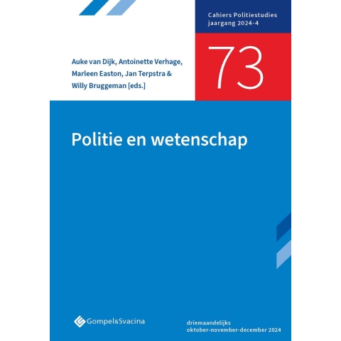 Politie en wetenschap (Paperback)