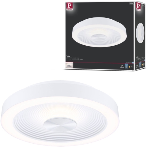 Paulmann 71177 Volea LED-plafondlamp LED 3.5 W, 13 W Wit, Zilver