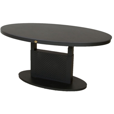 Pine Valley verstelbare lounge tafel midnight grey 150 x 90 cm - Oosterik home