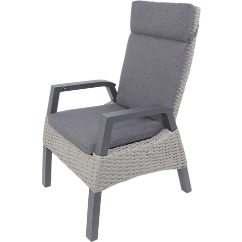 Salina verstelbare dining stoel salty grey - Oosterik home