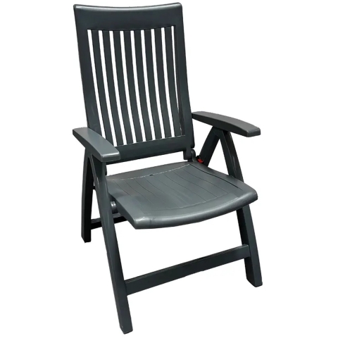 Kettler Roma Verstelbare Tuinstoel - Antraciet - Kettler