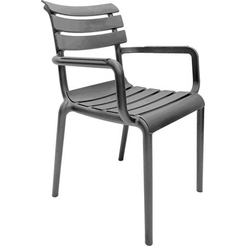 Paris Tuinstoel - Dark Grey Garden Impressions - Garden impressions