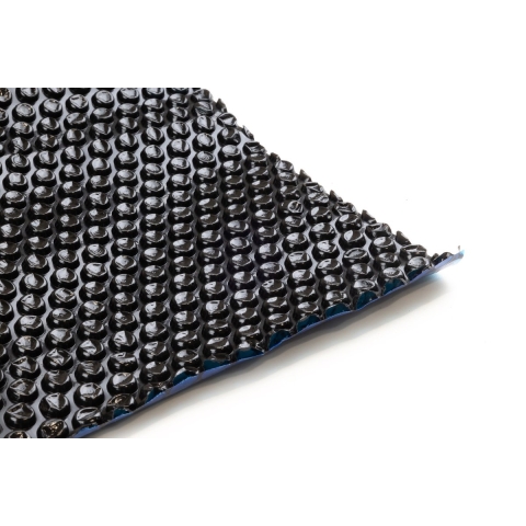 W'eau Solar cover ovaal - 610 x 305 cm (zeilmaat 591 x 278) - Zwart/Blauw - W'eau
