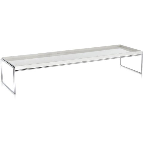 Kartell Trays Salontafel Wit 140x40