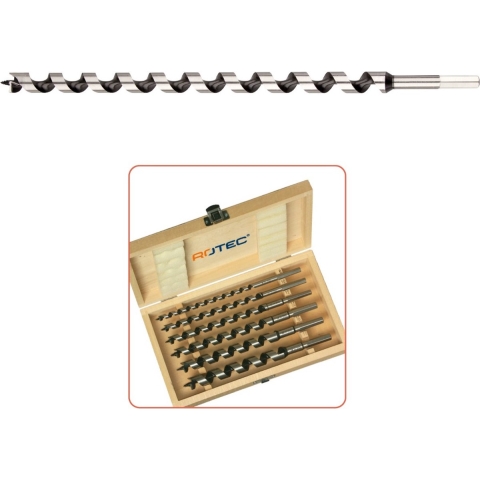 Rotec Slangenborenset &apos;240&apos;, 6-dlg., ø10-20 x 600 - 9001064