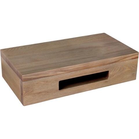 Fonteinplank Differnz Hout 40x25x10cm Bruin Eiken