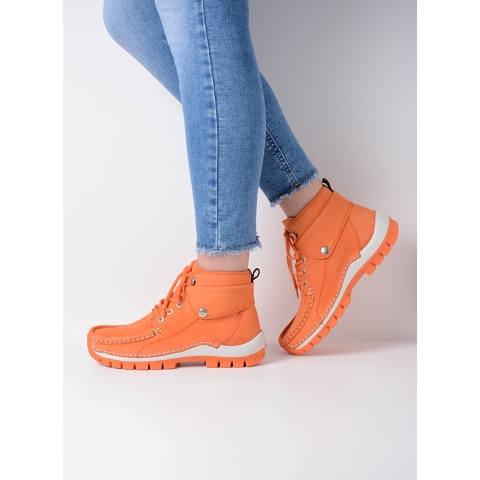 Wolky 00470010 Jump Summer Timber nubuck Veterschoenen