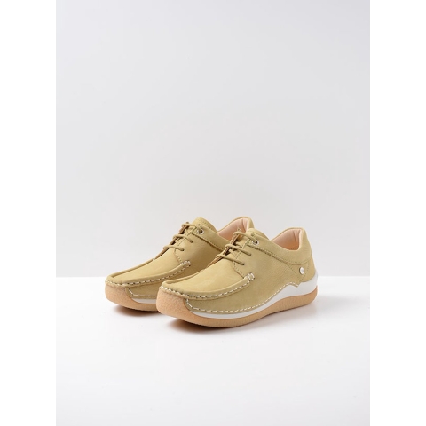 Wolky 00452510 Celebration Timber nubuck Veterschoenen
