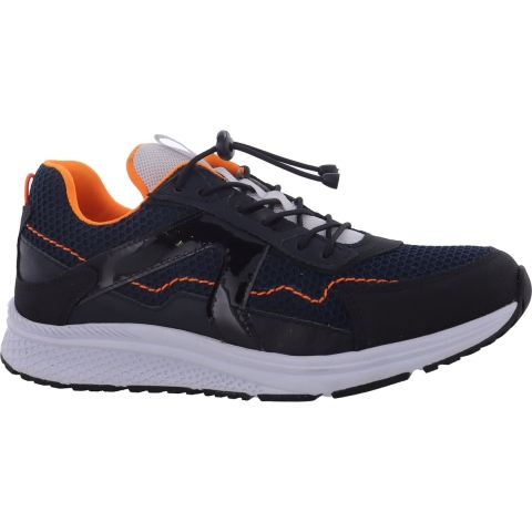 Piedro 1417000110 9830 zwart wit geel Sneakers