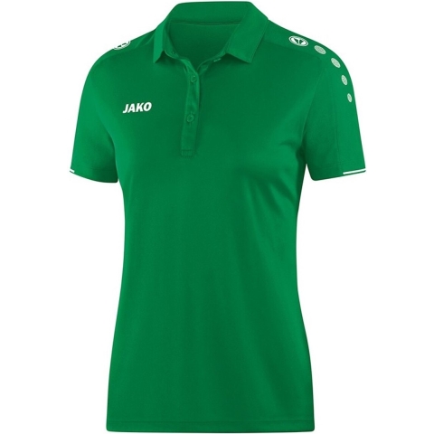 JAKO 6350D Polo Classico Dames - Sportgroen - 44