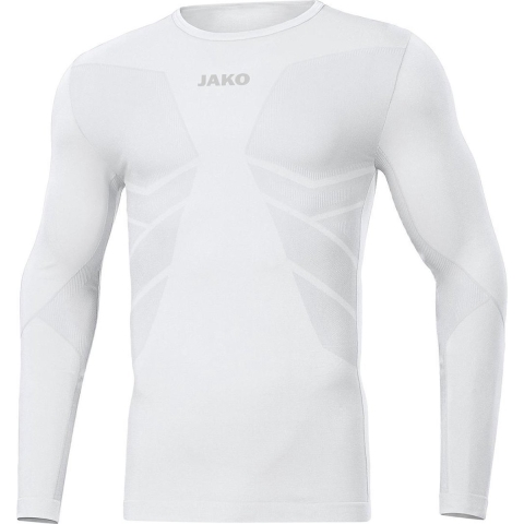JAKO 6455 Longsleeve Comfort 2.0 - Wit - XXL