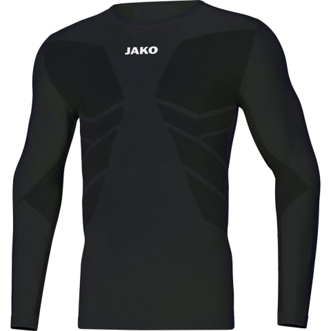 JAKO 6455 Longsleeve Comfort 2.0 - Zwart - S