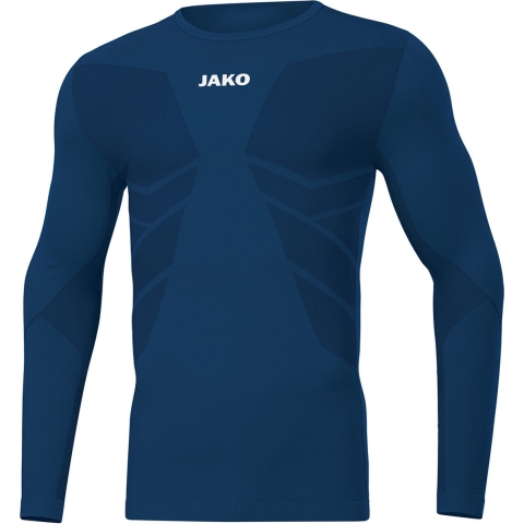 JAKO 6456 Longsleeve Comfort Gerecycled - Navy - 3XS