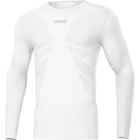 JAKO 6456 Longsleeve Comfort Gerecycled - Wit - L
