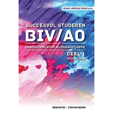 Succesvol Studeren voor BIV/AO (Paperback)