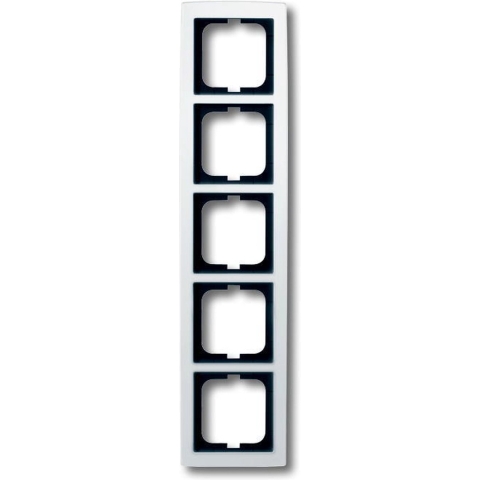 Busch-Jaeger 2CKA001754A4113 Frame Frame 5-voudig Wit, Verkeerswit 1 stuk(s)
