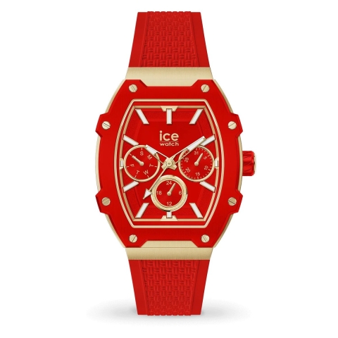 Ice Watch Ice Boliday - Passion Red 022870 Horloge - Siliconen - Rood -Ø 40 mm
