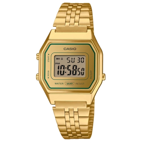 Casio Casio Collection Vintage LA680WEGV-9AEF Horloge - Staal - Goudkleurig -Ø 28 mm