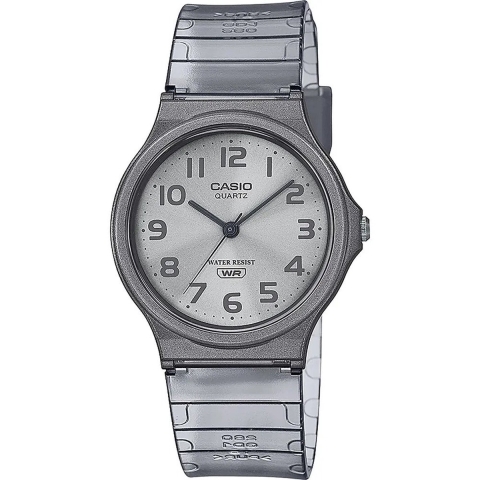Casio Casio Collection MQ-24S-8BEF Horloge - Kunststof - Grijs -Ø 33 mm