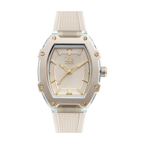 Ice-Watch - Ice boliday Almond skin blue - Dameshorloge met siliconen band - 023321 (Medium)