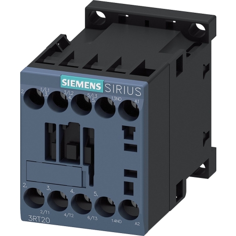Siemens 3RT2016-1AP01 Contactor 3x NO 4 kW 230 V/AC 9 A Met hulpcontact 1 stuk(s)