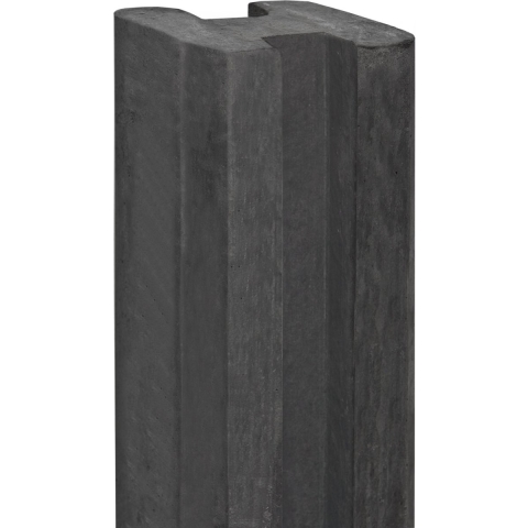 Berton sleufpaal Zaan antraciet tussenmodel 275 cm Tuindeco - Tuindeco